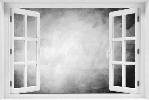 Fototapeta Naklejka Na Ścianę Okno 3D - gray grungy background with canvas texture