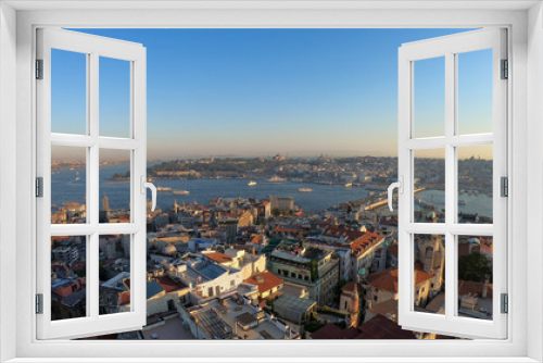 Istanbul view from galata tower