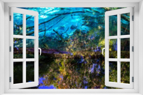 Fototapeta Naklejka Na Ścianę Okno 3D - Emerald Pool-Krabi