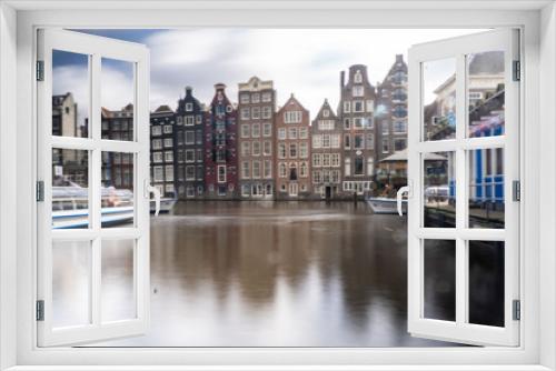 Fototapeta Naklejka Na Ścianę Okno 3D - Amsterdam Centre