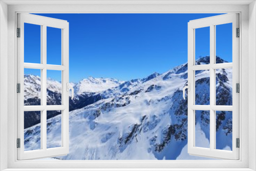 Fototapeta Naklejka Na Ścianę Okno 3D - Oetztal alps in winter