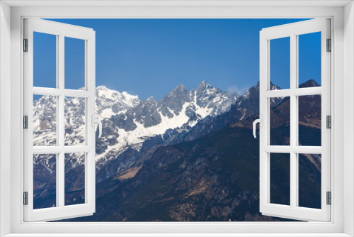 Fototapeta Naklejka Na Ścianę Okno 3D - Yulong Snow Mountain