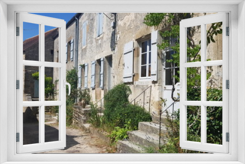 Fototapeta Naklejka Na Ścianę Okno 3D - Vezelay en Bourgogne