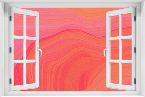 vibrant colored banner background with pastel red, light coral and crimson color. abstract waves illustration