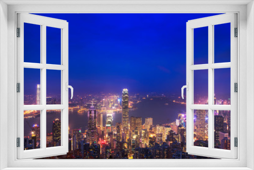 Fototapeta Naklejka Na Ścianę Okno 3D - HongKong