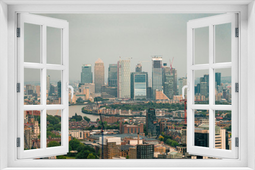 Fototapeta Naklejka Na Ścianę Okno 3D - London cityscape