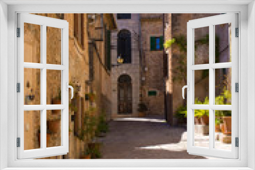 Fototapeta Naklejka Na Ścianę Okno 3D - Town of Valldemossa, Mallorca, Spain