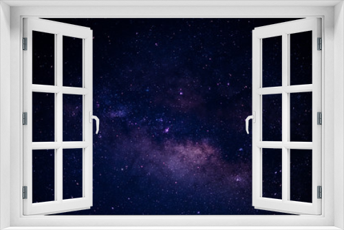 Fototapeta Naklejka Na Ścianę Okno 3D - Night Star Space with nebula and Galexy  Background 