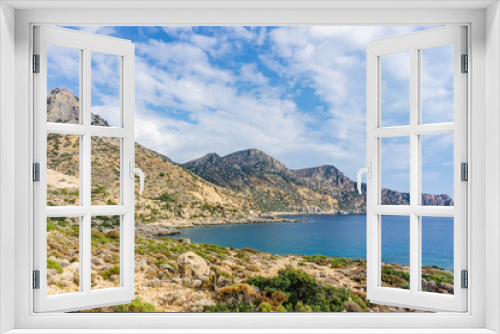 Fototapeta Naklejka Na Ścianę Okno 3D - Beautiful view to the bay near Paleochora, Crete