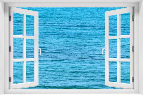 Fototapeta Naklejka Na Ścianę Okno 3D - Blue sea with ripple surface