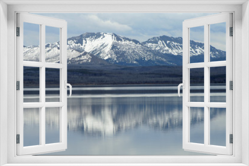 Fototapeta Naklejka Na Ścianę Okno 3D - Yellowstone Lake (WY 00655)