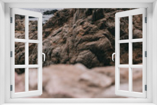 Fototapeta Naklejka Na Ścianę Okno 3D - cliffs of spain