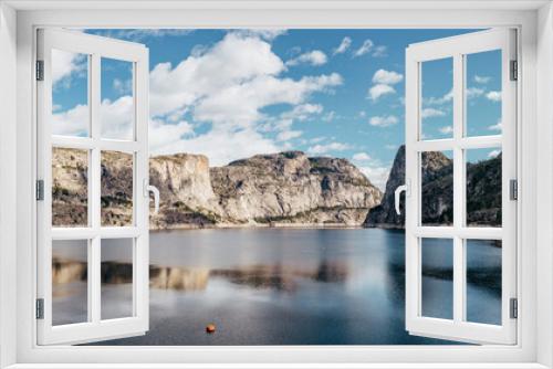Fototapeta Naklejka Na Ścianę Okno 3D - Valley Panorama
