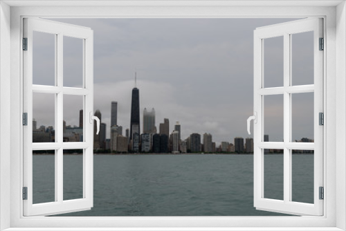 Fototapeta Naklejka Na Ścianę Okno 3D - chicago