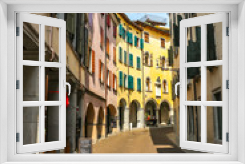 Fototapeta Naklejka Na Ścianę Okno 3D - Udine, Italy. Beautiful streets of Udine in sunny day.