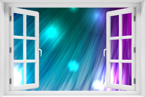 Fototapeta Naklejka Na Ścianę Okno 3D - vector abstract lights background