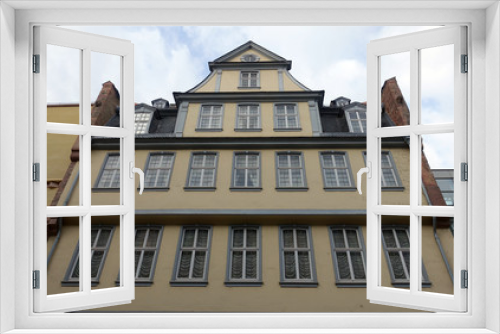 Fototapeta Naklejka Na Ścianę Okno 3D - Goethehaus in Frankfurt