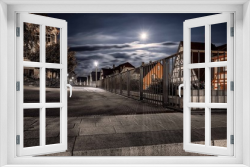 Fototapeta Naklejka Na Ścianę Okno 3D - Ilsfeld bei Nacht 