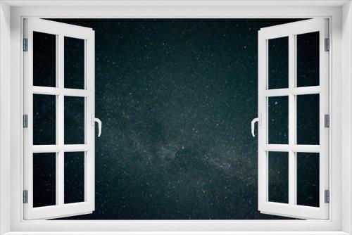 Fototapeta Naklejka Na Ścianę Okno 3D - Night starry sky