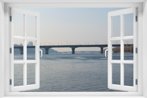 Fototapeta Naklejka Na Ścianę Okno 3D - Nice bridge over the river