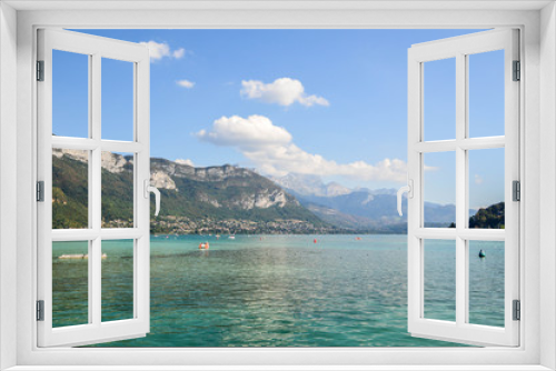 Fototapeta Naklejka Na Ścianę Okno 3D - Lac d'Annecy