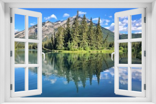 Fototapeta Naklejka Na Ścianę Okno 3D - Banff National Park , Canada , Rocky Mountains 
