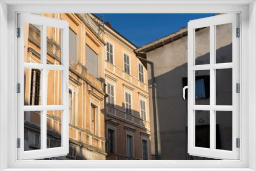 Fototapeta Naklejka Na Ścianę Okno 3D - Fabriano, Marches, Italy: historic buildings