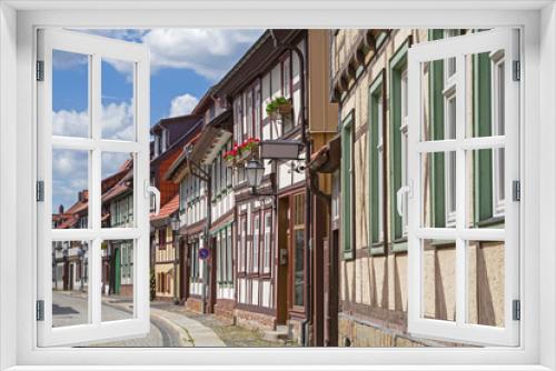Fototapeta Naklejka Na Ścianę Okno 3D - Werningerode - die bunte Stadt am Harz