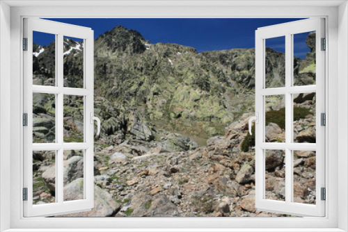 Fototapeta Naklejka Na Ścianę Okno 3D - rock formations in Sierra de Gredos