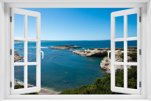 Fototapeta Naklejka Na Ścianę Okno 3D - Sea clifs on Sardinia