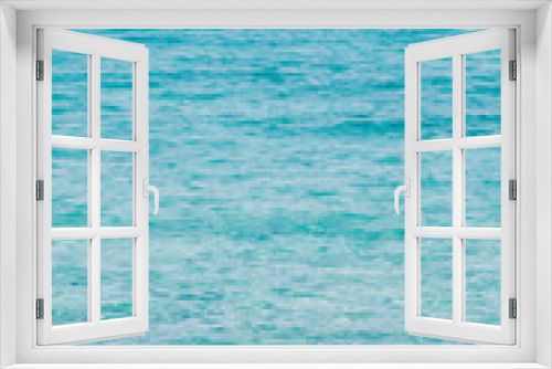 Fototapeta Naklejka Na Ścianę Okno 3D - Calm ocean. Blue surface water texture.