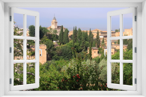 Fototapeta Naklejka Na Ścianę Okno 3D - Alhambra, Andalucia