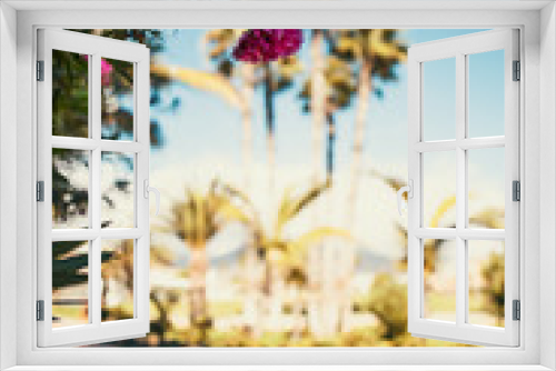 Fototapeta Naklejka Na Ścianę Okno 3D - Blume vor Plamen