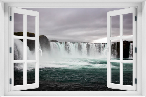 Fototapeta Naklejka Na Ścianę Okno 3D - Godafoss Island