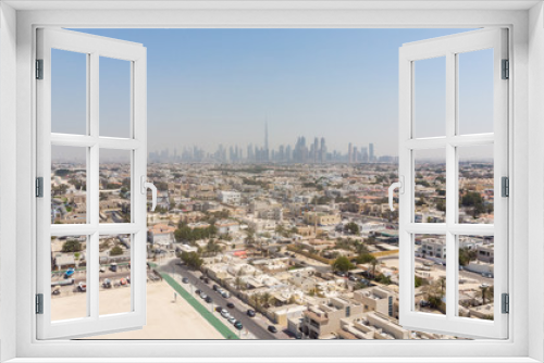 Fototapeta Naklejka Na Ścianę Okno 3D - Drone Photos - Dubai