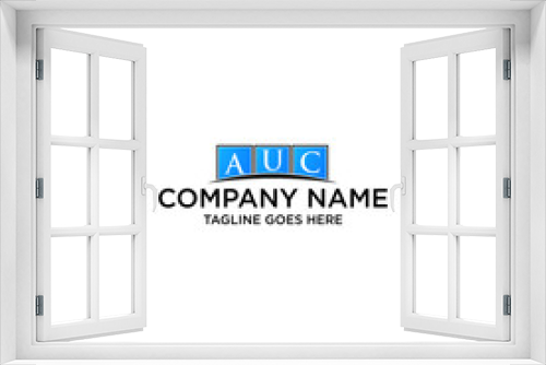 AUC Logo Letters white background
