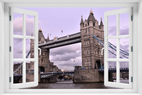 Fototapeta Naklejka Na Ścianę Okno 3D - London tower bridge