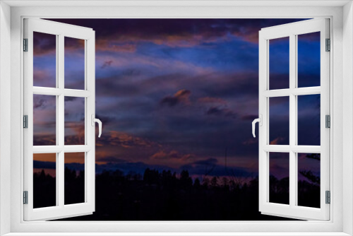 Fototapeta Naklejka Na Ścianę Okno 3D - Malerischer Sonnenuntergang
