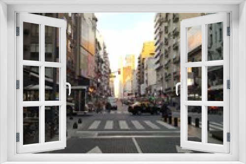 Fototapeta Naklejka Na Ścianę Okno 3D - Obelisco ,Buenos Aires