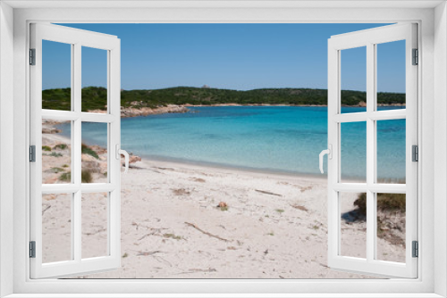 Fototapeta Naklejka Na Ścianę Okno 3D - Sardinia, Italy: Cala Andreani beach on Caprera Island