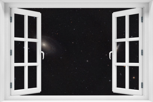 Fototapeta Naklejka Na Ścianę Okno 3D - M81 e M82  due galassie nella costellazione dell’orsa maggiore e della giraffa