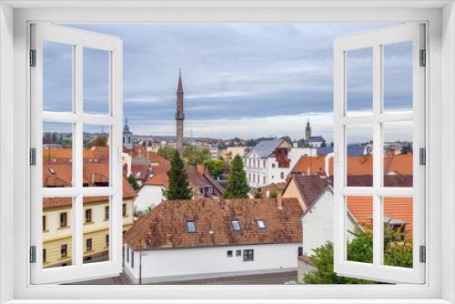 Fototapeta Naklejka Na Ścianę Okno 3D - View of Eger, Hungary