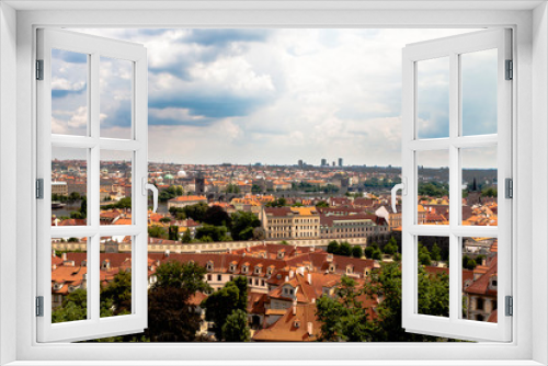 Fototapeta Naklejka Na Ścianę Okno 3D - Views on Praque during a lovely day