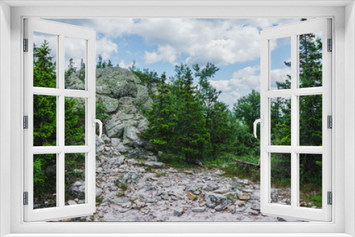 Fototapeta Naklejka Na Ścianę Okno 3D - Alpine meadows Taganay
