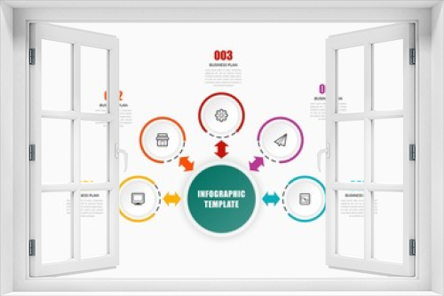 Modern Infographic Element for Business