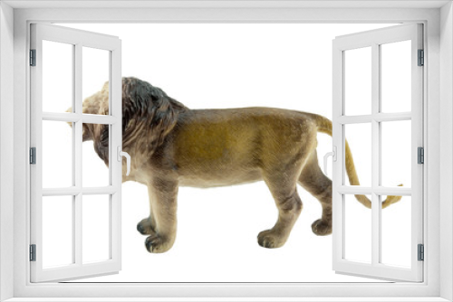 Fototapeta Naklejka Na Ścianę Okno 3D - lion toy