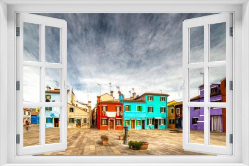 Fototapeta Naklejka Na Ścianę Okno 3D - Burano Island