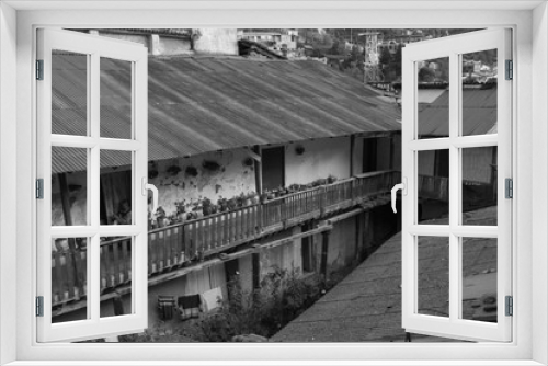 Fototapeta Naklejka Na Ścianę Okno 3D - Remembranza en el Pueblo