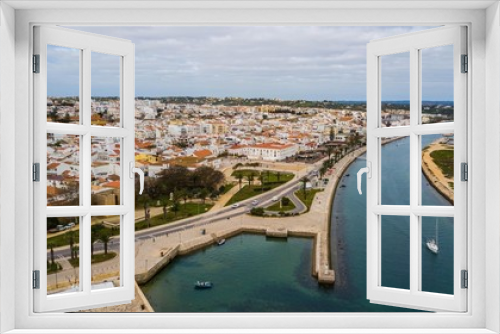 Fototapeta Naklejka Na Ścianę Okno 3D - Aerial view of the city of Lagos, Algarve, Portugal