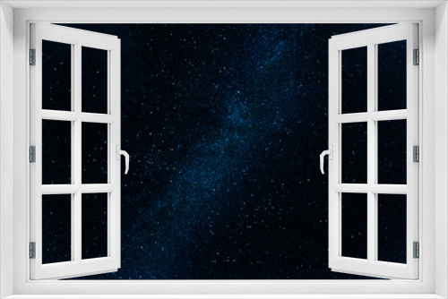 Fototapeta Naklejka Na Ścianę Okno 3D - blue space background